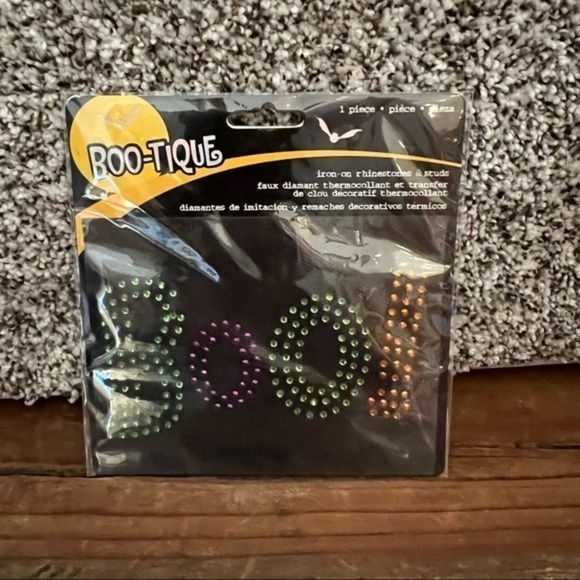𝅺HALLOWEEN Rhinestone Iron On Transfers and Fun Felt Kit - Picture 4 of 4